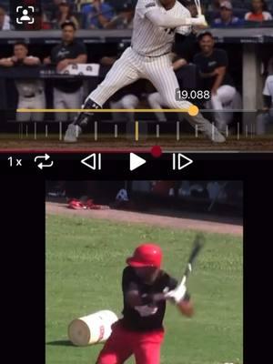 Evolution of a swing from 15yrs old to 25yrs old and one of the best hitters on the planet. What changes stand out to you the most….? #soto #mets #yankees #amateur #probaseball #adjustments