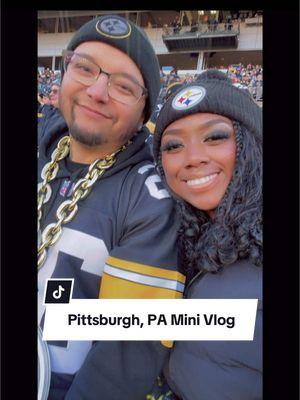 Putting a smile on his face makes me happiest girl in the world and I work hard to keep it there.🥰 Happy Birthday Babe!🖤💛 #pittsburgh #steelers #yinz #football #surprise #trip #birthday #Vlog #travel #Love #blackandyellow #devymurphy