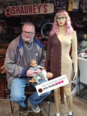 Replying to @ali_46678 #theshauneyshow #family #Love #mannequin #satire #funny 