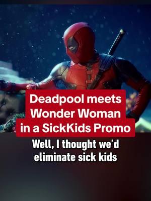 What a crossover! #deadpool #marvel #dc #wonderwoman #ryanreynolds #mcu