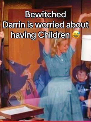 Darrin daydreaming about having Witch Children #funnyvideo #lol #witchtok #bewitched