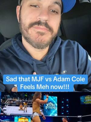 At one point i thought this would be their biggest match… now it could headline a Collision epdisode! #aew #aewdynamite #aewcollision #prowrestling #prowrestlingtiktok #wrestletok #wrestletiktok #sports #mjf #adamcole @Ryan Enjoys Wrestling @Two Dudes With Attitudes @All Elite Wrestling 