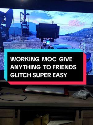 MOC GIVE ANYTHING  TO FRIENDS GLITCH SUPER EASY #GTA5 #GTA5ONLINE #GTA5GLITCH #GTA5GLITCHES #FORYOUPAGE #GTAVGLITCH #GTAVGLITCHES #FORYOU #TRENDING #VIRAL #U #FYP #FORYOU 