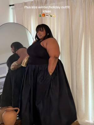 Okay im obsessed with dress 1! 🖤 #fyp #plussizefashion #plussizestyle #winterdress #plussize #plussizeedition #fashiontiktok 