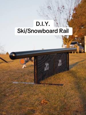 New 16ft rail for the #backyardterrainpark ! Stoked on how it came out. Used sch40 5in pipe for the main rail, and sch40 3in pipe for the legs. The feet are made out of 3/8in plate. The logo board mounts are 3/8in flat bar. Learned a lot during this project, and I’m excited for the next! .  .  .  .  #snowmaking #backyardterrainpark #backyardropetow #ropetow #terrainpark #snowboarding #skiing #ski #snowboard #icecoast #skitheeast #snowboardrail #skirail #skirails #snowboardrails #snowboardjump #snowboardjumps #skijump #skijumps #backyardsnowboarding #backyardskiing #484media #fyp #foryou #fabrication #welding #DIY #welder #viral 