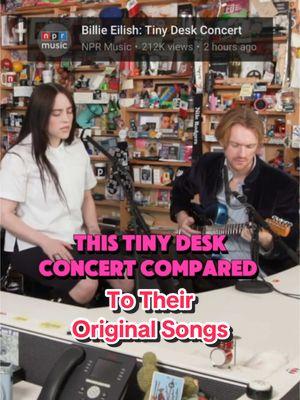 @BILLIE EILISH new #TinyDesk just dropped … #billieeilish #npr #tinydeskconcert #llusionmusic