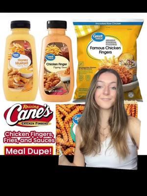 Raising Canes Meal Dupe! @Raising Cane's @greatvaluefood @Walmart #fyp #food #Foodie #foodtiktok #foodtiktok #foodies #foodreview #FoodLover #foodcritic #fooddeals #dealsforyoudays #dealsoftheweek #dealsoftheday #fooddealsfordays #fooddealsonabudget #foryoupage 