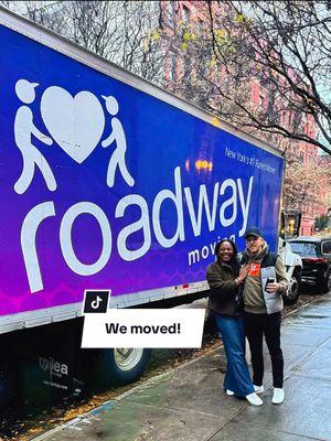 New chapter, new neighborhood. 💫 Thank you to @Roadway Moving for helping us move to our new apartment! If you’re moving in NYC, check out Roadway Moving for a stress-free experience! Use code gyna10 for a discount on your move! 10% off local moves 5% off long distance moves #nycfamily #movinginNYC #movingday #newyorkliving #movingday #roadwaymovers #movingcompany #roadwaymoving 