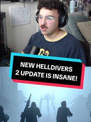 NEW HELLDIVERS 2 NEW UPDATE! #helldivers2 #fyp #gamingnews #reactions #gameawards #helldivers2update #gaming 