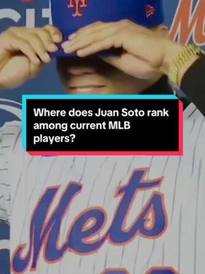 Where does Juan Soto rank among current MLB players? #MLB #top10 #juansoto #mlbfans #baseballfans #baseball