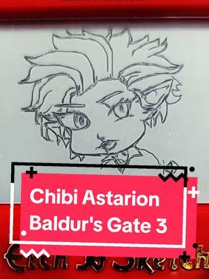 Chibi Astarion from Baldur's Gate 3 #chibi #astarion #chibiastarion #baldursgate #baldursgate3 #videogames #videogame #etchasketch #etcheverywhere #etchasketchart #etchartist #fyp #fypシ #foryou #foryourpage #viral #art #tiktokartists #arttiktok #myart #tiktokartist @spin master @Creatorverse 