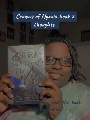 Overall i am glad i read it but just disappointed.  Have you read ? Share your thoughts lets talk about it 👀🙂‍↔️ #crownsofnyaxia #BookTok