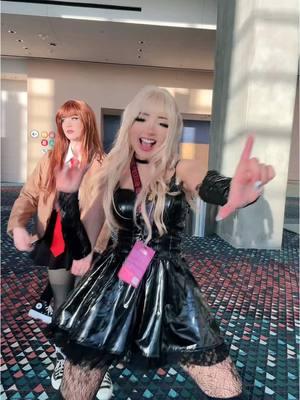 POV misa and light make tiktok dances #deathnotecosplay #misaamanecosplay #lightyagamicosplay #llawlietcosplay #ryukcosplay 