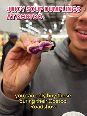 The juiciest dumplings you’re gonna find in Costco! They’re only available exclusively during @Synear Foods USA 思念食品 Costco Roadshows and the next one will be at the Costco in Irvine (dates and times listed below): * 12/12 - 12/15 - 454 Irvine      * Thursday - Friday: 10am - 8:30pm      * Saturday: 9:30am - 6pm      * Sunday: 10am - 6pm  * 1/2 - 1/5 - 1202 Torrance      * Thursday:  Friday: 10am - 8:30pm     * Saturday: 9:30am - 6pm      * Sunday: 10am - 6pm  * 1/9 - 1/12 - 671 Hawthorne     * Thursday - Friday: 10am - 8:30pm      * Saturday: 9:30am - 6pm      * Sunday: 10am - 6pm  * 1/16 - 1/19 - 1318 Monterey Park      * Thursday - Friday: 10am - 8:30pm      * Saturday - Sunday: 9am - 7pm * 1/23 - 1/26 - 428 Alhambra     * Thursday - Friday: 10am - 8:30pm      * Saturday: 9:30am - 6pm      * Sunday: 9am - 7pm #foodblogger #Foodie #orangecounty #costco #dumplings #synearfoodsusa 