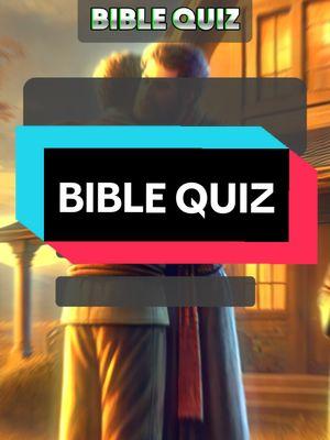 Bible quiz!#bible #biblestudy #bibleverse #jesus #jesuslovesyou #jesuschrist #god #godisgood #godlovesyou #quiz #quizchallenge #quiztiktok #challenge #knowledge #triviachallenge #trivia #quiztime #christian #biblestudy 