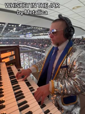 WHISKEY IN THE JAR by @metallica #STLBlues #NHL #HOCKEY #StLouis #STL #Blues #BluesOrganist #Organist #missouri #metallica #whiskey #whiskeyinthejar #entersandman #organ #rock 