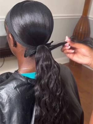 Sleek Low Ponytail Hairstyle Tutorial🔥 so gorgeous ——————————————————————————— 👆🏽Find the Human Hair Products on the bio shop 🥰Coupon code: Braidstutorial save $10 off ❤️In stock hair 24-48h fast shipping by DHL or FedEx 👏More hair & Gel & Brushes ect check bio link or DM me 📲Whatsapp +1 305-204-3985/+86 13428866949 #quickweave #naturehair #protectivehairsytle#hairtok #sewin#quickweavetutorial #atlhairstylist #blackgirlmagic#sewinweave #weave #silkpress #lahairstylist #nychairstylist #houstonhairstylist #dallashairstylist #hairbundles #trend #hdlacevendor #satisfying #satisfyingvideos #wigsarelife #hairstylist #brooklynhairstylist #bkhairstylist #wigmaker #wiginstall #5x5closure #hdlacewig #hairstyles #ponytail