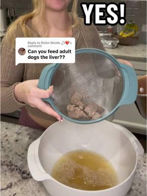 Replying to @Robin Nicole 💍❤️ yes! I would recommend getting freeze dried beef liver so you dont have to go through this process but it is safe either way 😊🐶😩 #dogtreats #homeremedy #beefliver 