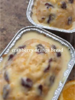 a little citrus, a little berry, a lot of love 🤍  a simple recipe with a perfect taste   #fyp #baking #christmasbaking #Recipe #cranberries #orange #bread #loaf #cranberryorange #cranberryorangebread 