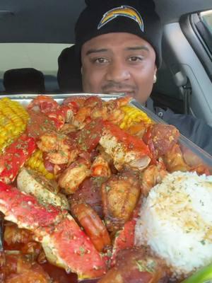 #creatorsearchinsights Thank you all for the 1 mill followers 🫶🏾🏆…. #seafoodboil #kingcrab #mukbang #asmr #seafood #fyp 