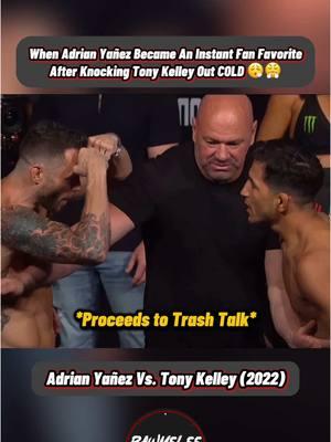 Retired him from the sport too 🤫. #mma #UFC #adrianyanez #tonykelley #combatsports #mixedmartialarts #rawmelee #ufcknockout #ufcespañol #ufcbrasil #kickboxing #boxing #muaythai #ufctok #mmatok 