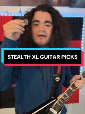 Carbon-fiber reinforced STEALTH XL Guitar Pick by @AttakPik #guitartok #guitartiktok #guitaristoftiktok #guitaristsoftiktok #guitarshred #guitarhero #guitarworld #guitarsecret #riffwars #lickwars #metaltok #guitarists #guitarra #guitarrista #guitarlove #guitarsecret 