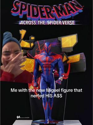 We can’t have everything, always missing something #miguelohara #spiderman2099 #atsv #acrossthespiderverse #migueloharaspiderman #migueloharafigure 