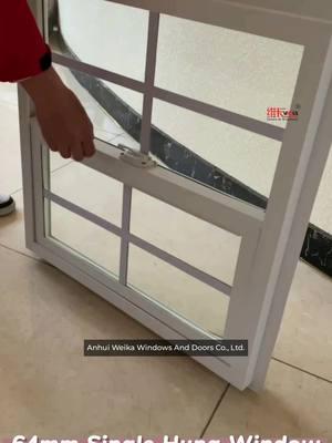 nfrc vinyl upvc single hung window with grids and nail fins #nfrc #vinyl #grids #upvc #hung #nailfins #singlewindow