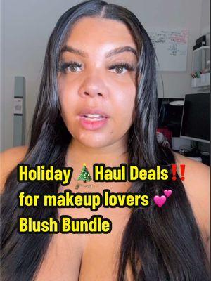 @Juvia’s Place best holiday season gifs under 20 bucks 🛒🎁 #juviasplace #tiktokshopholidayhual #juviasplace #blushduo #liquidblush #mua #beauty #BeautyTok #makeuptok #makeup #giftsforher #greenscreen #beautybydeyanna #makeupbydeyanna 