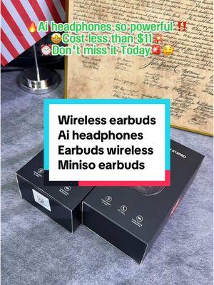 🔥💯Highlyrecommend this Ai🤖 📱translate wirelessearbuds de👍💥Thisearbudsawesome works great😎⏰#earbuds #earbudswireless #earbudsviral #headphone #headphonechallenge #headphonesrecommended #falldealsforyou #wirelessearbuds #bestesrphones #coolheadphones #headphones #tiktokshopmademebuyit #earbudstiktokshop#fouryou #fyp #TikTokShop #like #viralvideo #meme #Love #christmas 