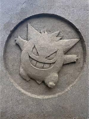 Making 2D Pokemon into 3D #sand#sandcastle#sandsculpture#pokemon#pokemongo#beach#oddlysatisfying#satisfying#fyp#discover#explore