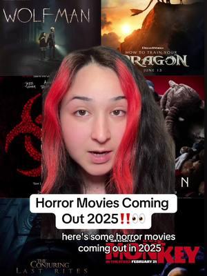 Horror Movies Coming Out In 2025👀😱 #movie #horrortok #m3gan #scary #horrormovie #horrorfilm #28yearslater #film 