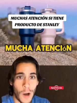 Muchas atención si tiene producto de Stanley #noticias #vaso #stanley #foryou #parati #viral #viraltiktok #videoviral #estadosunidos #ultimahora #viralvideo 