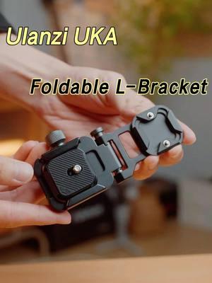 Elevate your shooting game with the Ulanzi UKA Camera Foldable L-Bracket! Equipped with Ulanzi new UKA quick release system, done in seconds! 😍 #ulanzi #cameraaccessories #camerabracket #videographytips #easysetup #videoproductions #cameragear #quickrelease 