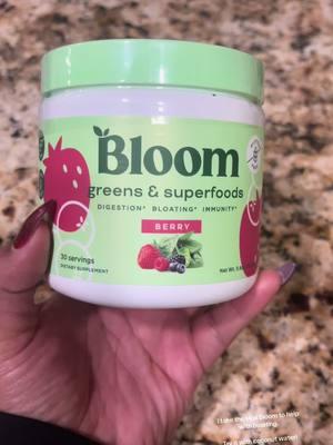 Say bye to bloating with Bloom! #chandylowery 