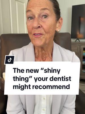 “Shiny new things” that your dentist recommends. Stay sharp!! #nanohydroxyapatite #hydroxyapatite #hydroxyapatitetoothpaste 