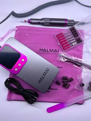 For more comfort for your clients and faster results get your electric file today! @HALMAI_official  #CapCut #elevateyourstyle #professional #efile #naildrill #nailmusthaves #learnhowto #nailsoftiktok #nailsathome #nailkit 