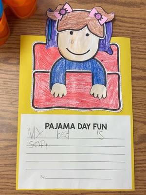 Check out the link in profile for your own Pajama Day in your classroom! 👚 #pajamaday #classroomfun #themeday #countdowntowinter #winterbreak #teacherfun #kindergarten