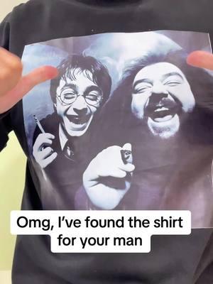 Harry & Hagrid shirts 🖤🖤 #harrypotter #hagrid #harrypotterfan #giftforfriend #gift #fyp #viral #sweatshirt 