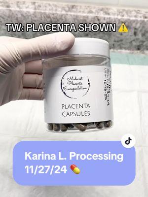 “Each placenta is different and each person has different needs, therefore the benefits are likely to be different for each individual person. We have heard everything, from increased energy and milk supply to radiant skin and hair. The important thing to remember is that the placenta is not a highly regulated drug — it is nutrition. Like most things you ingest, there are chemical compounds, minerals, vitamins, and even hormones that will have an effect on your body.” #Certifiedplacentaencapsulator #placentaspecialist #placentaencapsulation #placentapills #placentacapsules #placenta  #postpartumhealing #postpartumrecovery #postpartum #naturalbirthhealing #naturalbirth #midwestplacentaencapsulation #healthypregnancy #midwestplacenta #encapsulateitdonttrashit #placentophagy 