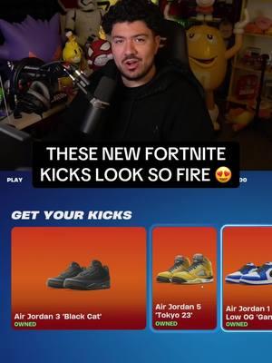 NEW FORTNITE SNEAKERS AVAILABLE IN THE SHOP 🔥  #teamnike #dotswoosh #ad #gaming #fortnite #nike 