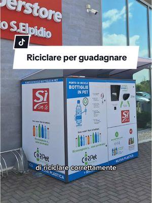 Riciclare per guadagnare💧 Scarica l’app di Coripet per trovare i punti raccolta nella tua città e iniziare a guadagnare grazie al riciclo corretto delle bottiglie in PET ♻️ ________ #adv #coripet #ecocompattatore #riciclo