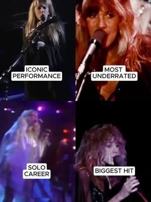 Stevie Nicks 🎶 Which song is your favorite?? “Silver Springs” - Fleetwood Mac “Rhiannon” - Fleetwood Mac “Edge of Seventeen” - Stevie Nicks “Dreams” - Fleetwood Mac  #stevienicks #fleetwoodmac #70s 