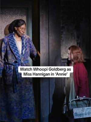 Watch a first look at Whoopi Goldberg in Annie! See more at the link in our bio. #whoopigoldberg #whoopi #annie #musical #broadway #holidaysnyc #theview