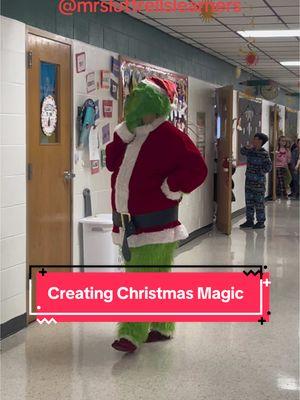 The Grinch must not have learned his lesson last year! Dont worry, the new kids in Room 23 aren’t letting anyone steal Christmas this year! ❤️ 🎁  #2ndgradeteachers #2ndgradeteacher #elementaryschool #elementaryteacher #elementary #2ndgradelife #2ndgradeclassroom #education #grinch #grinchmas #christmas #christmascountdown #grinchtiktok #texasteacher 