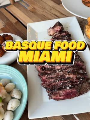 BASQUE FOOD IN MIAMI 🌴☀️ Check out Edan Bistro in Miami if you want to try some Basque food! Share this with a friend and save the post for future reference 📍Edan Bistro (650 NE 125th St, North Miami, FL 33161) #miamifood #miamidining #hosted #miami #miamieats #miamifoodie 