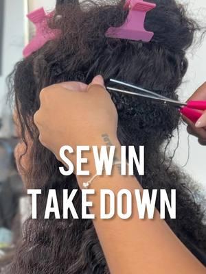 Service: Take down and re install  #sewin #fyp #sosatisfying #hairoftiktok #hairstylistsoftiktok #nychairstylist #bronxhairstylist #bronxhairsalon 