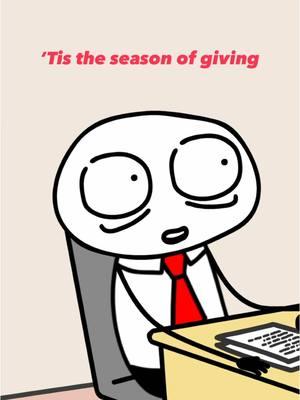 It’s that time of year again… 😌 #holidayspirit #seasonofgiving #worklife #corporatelife #introverts 