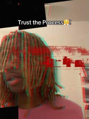 Stay locked in & Trust the Process🎲! #locs #fyp #hair #kenzo #dreads #relatable 