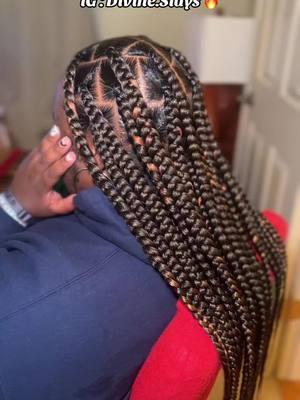 no filter. Christmas Deals all December in Michigan ❄️🩵 #braids #knotless #largeknotless #largebraids #jumbobraids #feedins #mobilebraider #mobilehairstylist #houstontx #houstonbraider #houstonhairstylist #fypシ゚viral #viraltiktok 